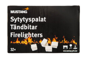 Tändkuber,vita, 32-pack