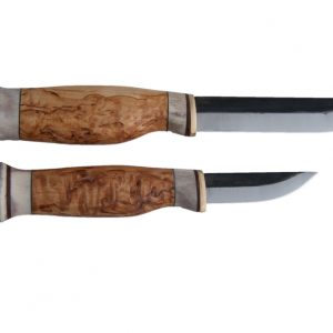 Dubbelkniv med två knivar i ett fodral